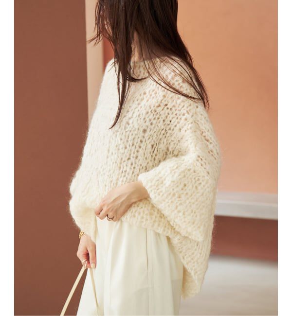 Plage「《追加予約》HAND KNIT ジャンボタム プルオーバー」|ニット・セーター|