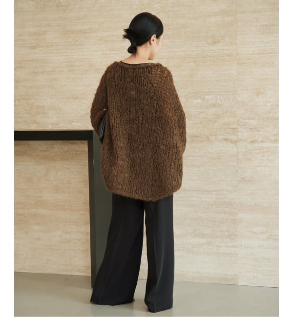 Plage「《追加予約》HAND KNIT ジャンボタム プルオーバー」|ニット・セーター|