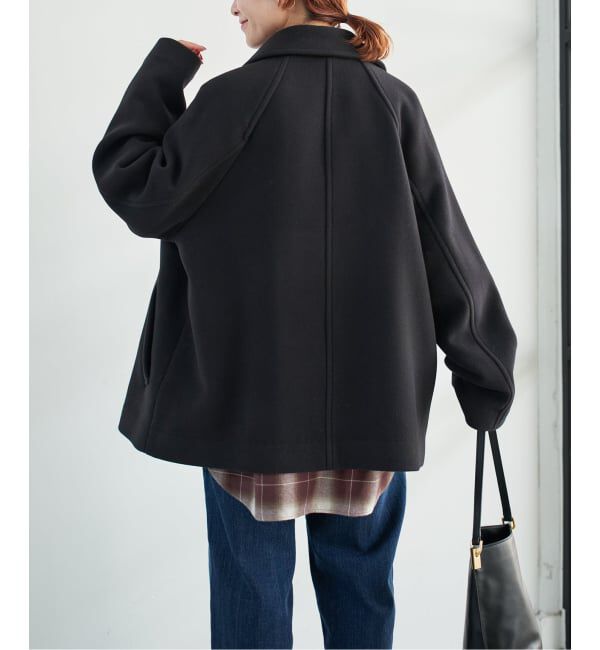 Spick and Span「《WEB限定カラー有り / 追加予約》S160スタンドカラーショートコート」|ピーコート|