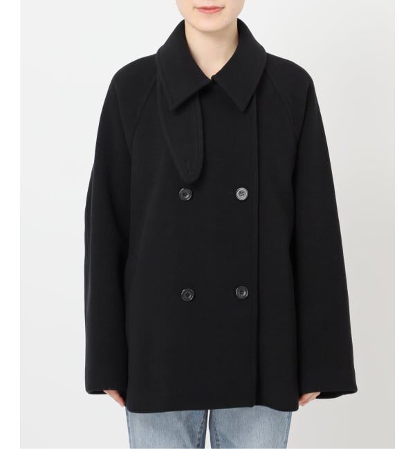 Spick and Span「《WEB限定カラー有り / 追加予約》S160スタンドカラーショートコート」|ピーコート|