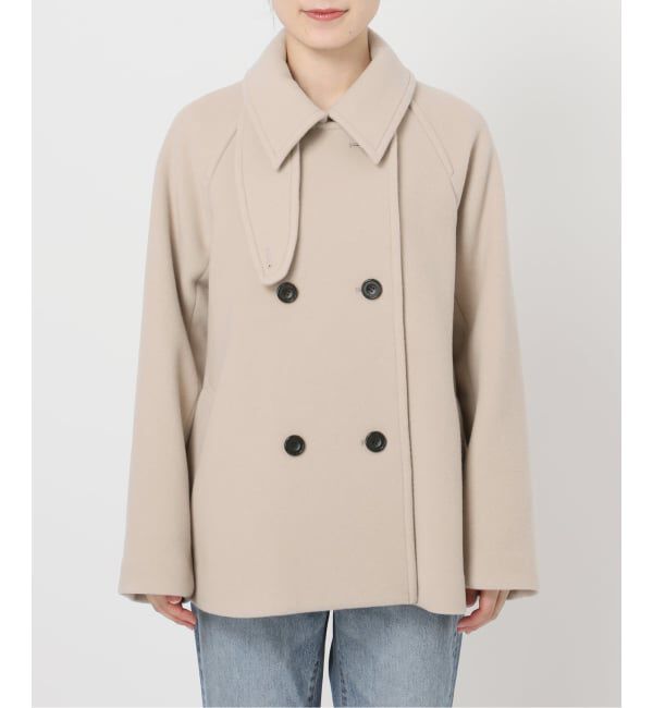 Spick and Span「《WEB限定カラー有り / 追加予約》S160スタンドカラーショートコート」|ピーコート|