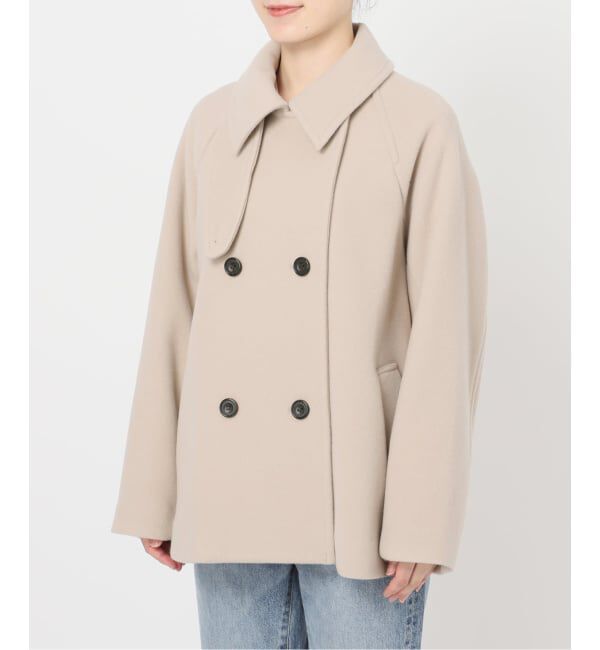 Spick and Span「《WEB限定カラー有り / 追加予約》S160スタンドカラーショートコート」|ピーコート|