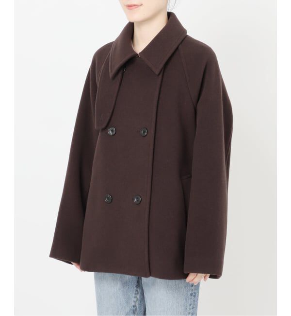 Spick and Span「《WEB限定カラー有り / 追加予約》S160スタンドカラーショートコート」|ピーコート|