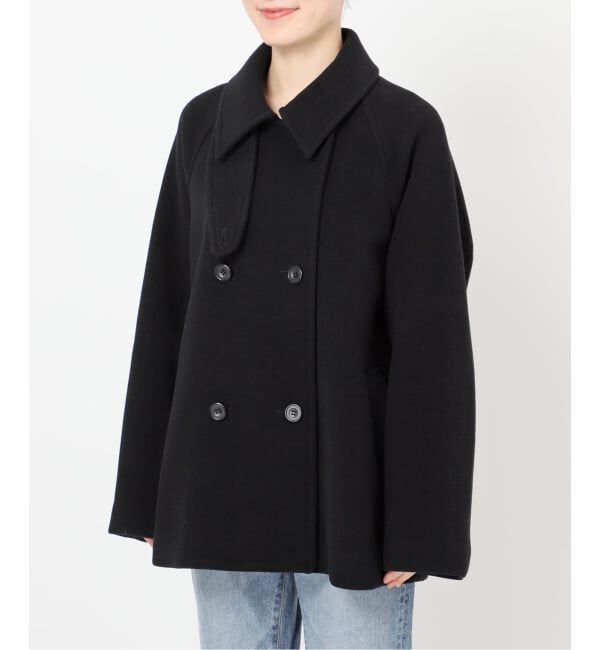 Spick and Span「《WEB限定カラー有り / 追加予約》S160スタンドカラーショートコート」|ピーコート|