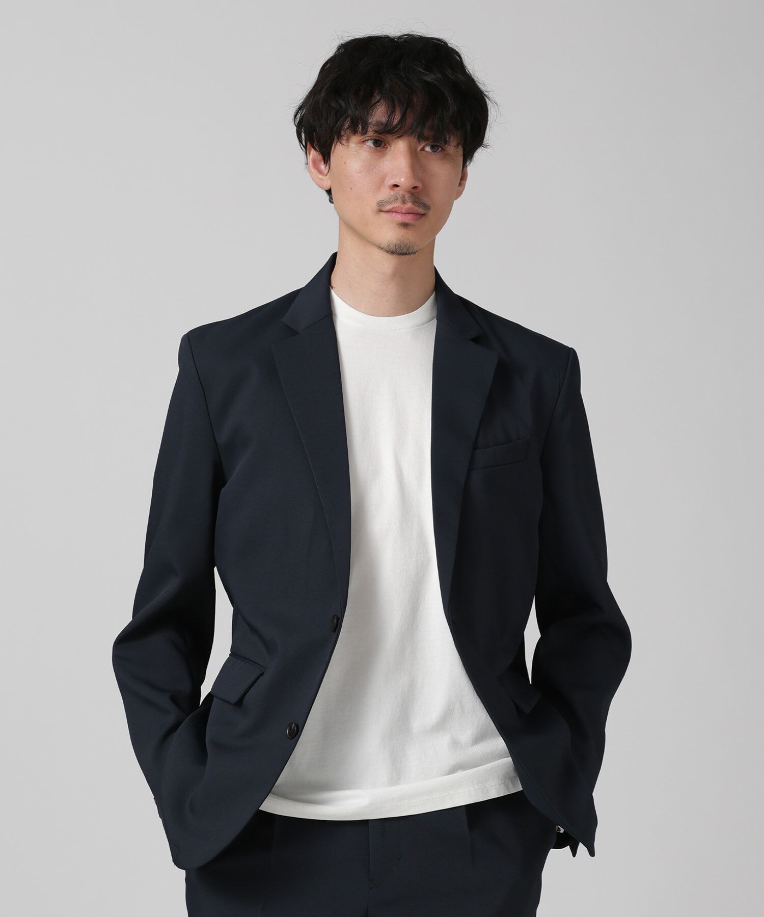 NANO universe「LB.03/ジャケT 半袖」|Tシャツ・カットソー|