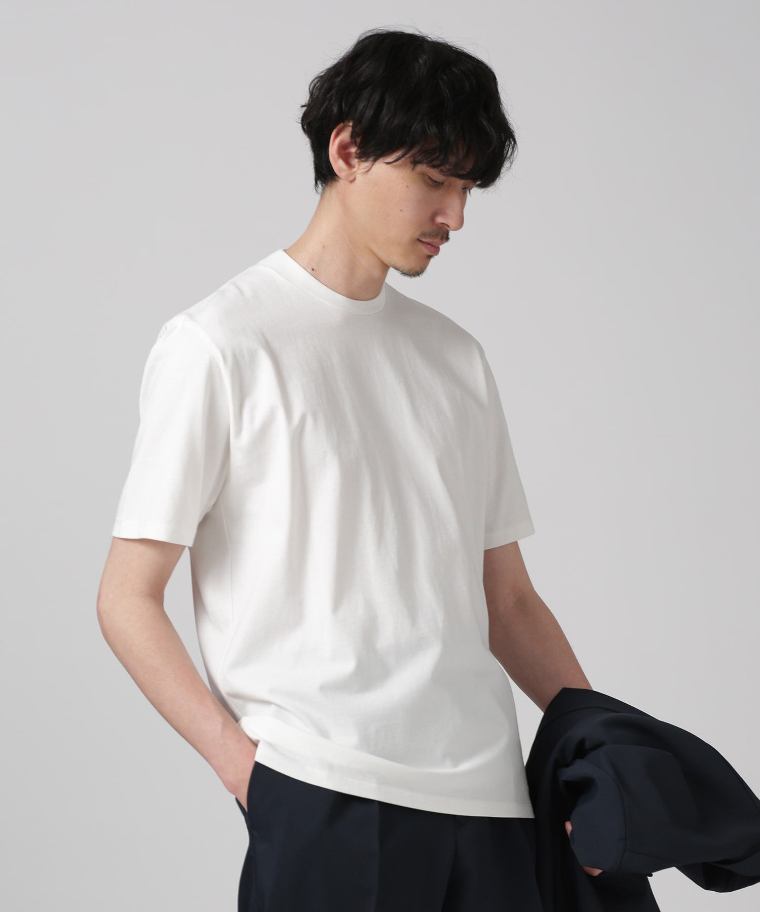 NANO universe「LB.03/ジャケT 半袖」|Tシャツ・カットソー|