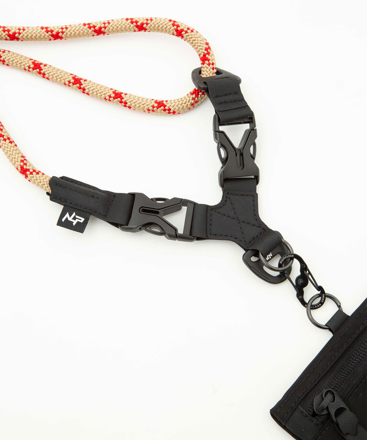 nano･universe「New life Project/別注MULTI STRAP WITH ZIP･ID」|ショルダー・メッセンジャー|