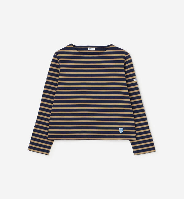 ORCIVAL「ORCIVAL | コットンロード クルーネック長袖カットソー WOMEN」|Tシャツ・カットソー|NAVY系1