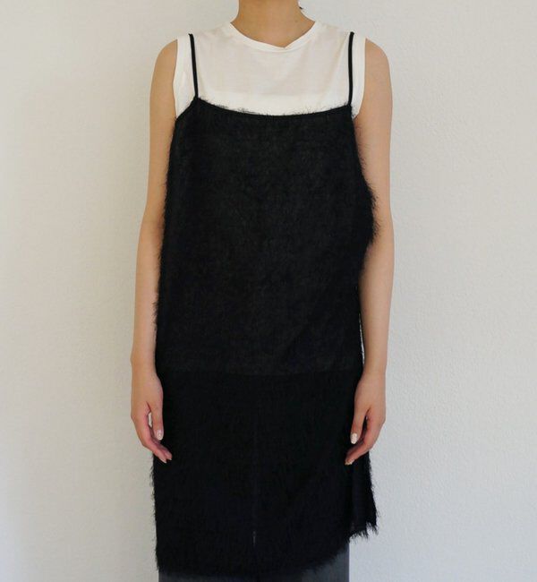  「【earthy_/アーシー】シアーキャミワンピース」|ワンピース|