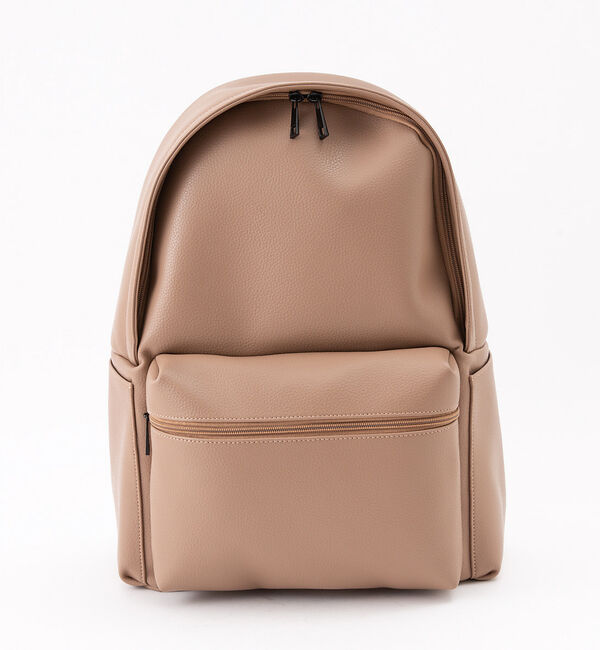 ABAHOUSE「【WEB別注】定番 / シボレザー リュック / バックパック / 15.0イン」|リュック|ベージュ
