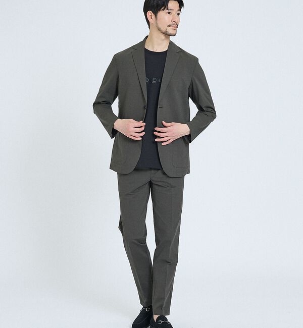 ABAHOUSE「【SMART CLOSET/上下2点セット】接触冷感 カットメッシュ セットアッ」|スーツ|