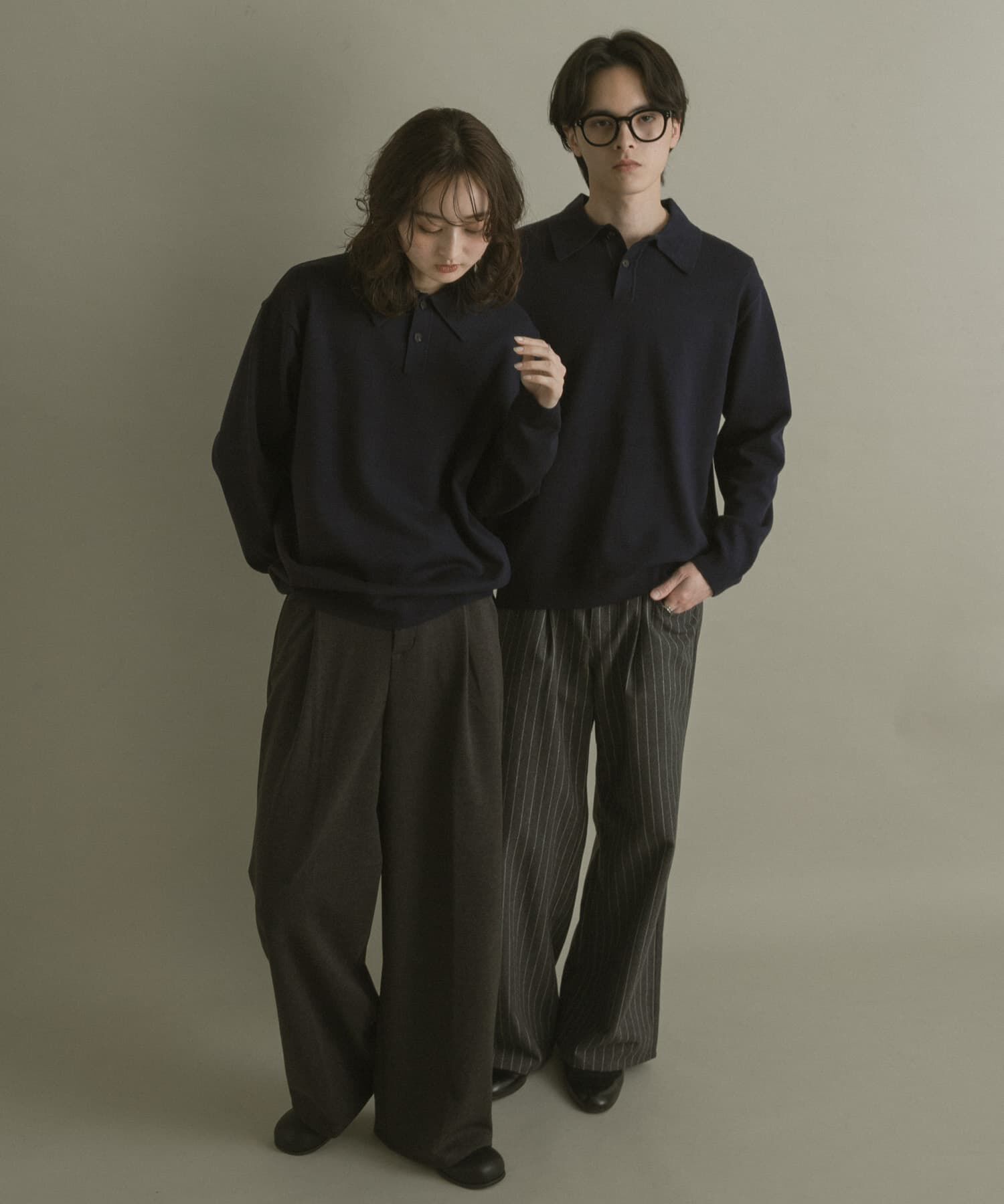 SENSE OF PLACE by URBAN RESEARCH「『一部WEB限定カラー』『洗濯可/毛玉防止』ストレッチニットポロシャツ」|ニット・セーター|