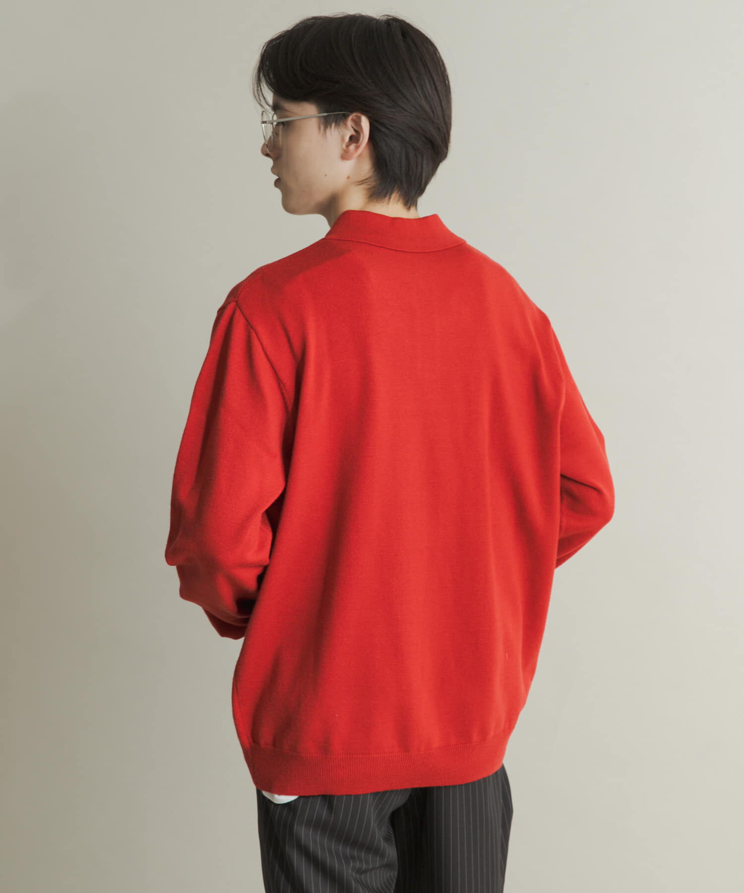 SENSE OF PLACE by URBAN RESEARCH「『一部WEB限定カラー』『洗濯可/毛玉防止』ストレッチニットポロシャツ」|ニット・セーター|
