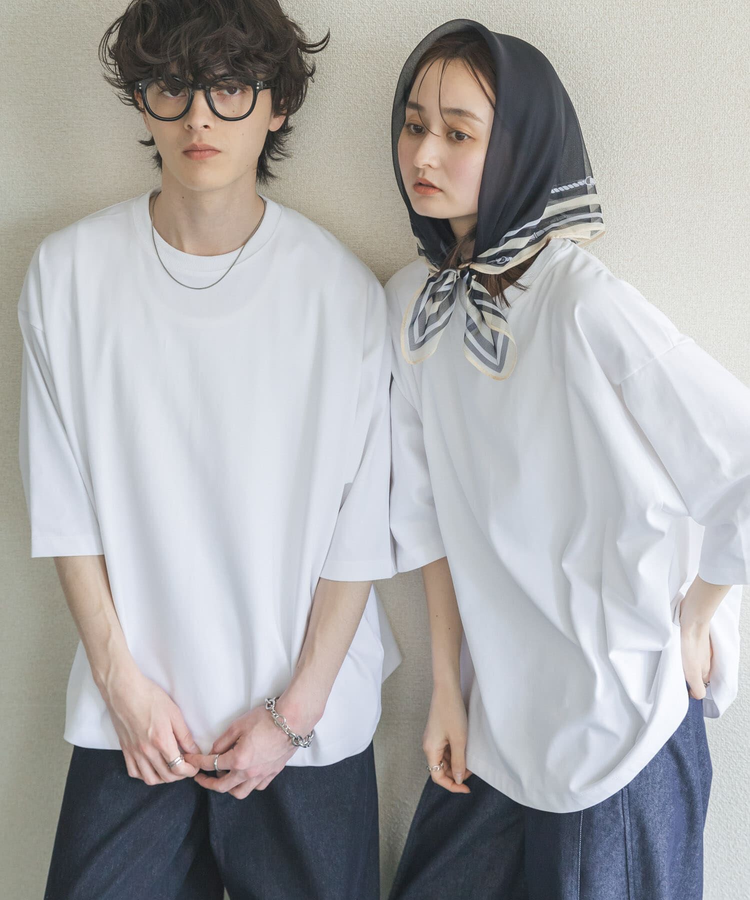 SENSE OF PLACE by URBAN RESEARCH「『ユニセックス』エクストラルーズTシャツ」|Tシャツ・カットソー|ホワイト