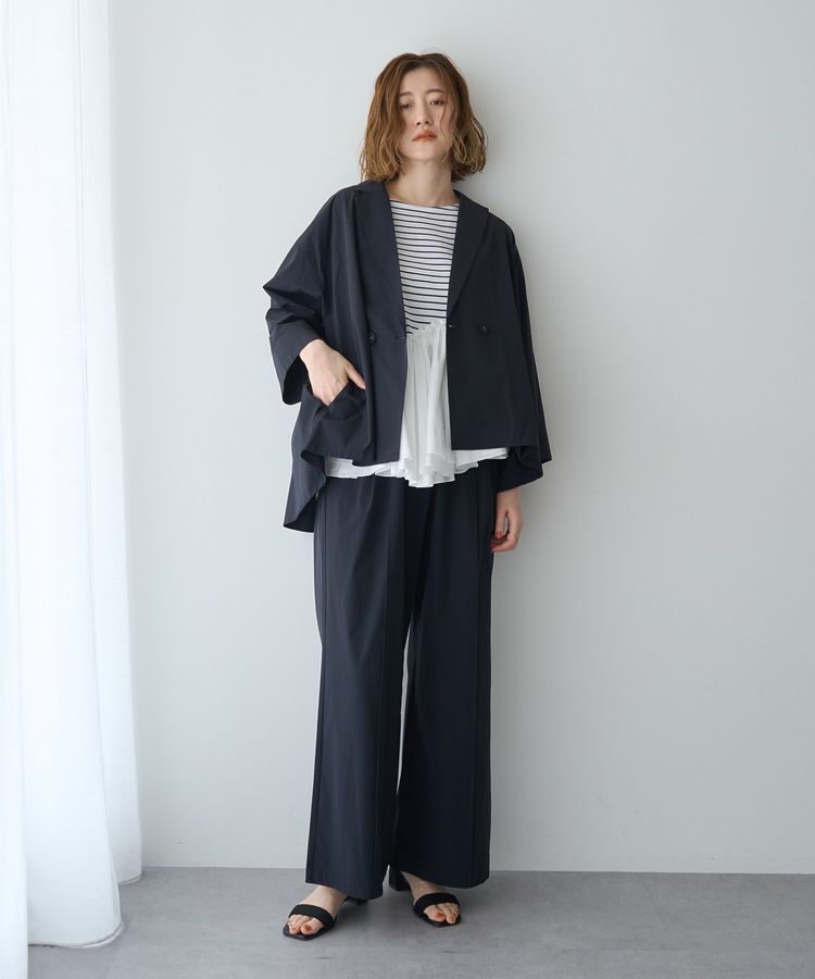 YECCA VECCA「アシメペプラムカットソー」|Tシャツ・カットソー|