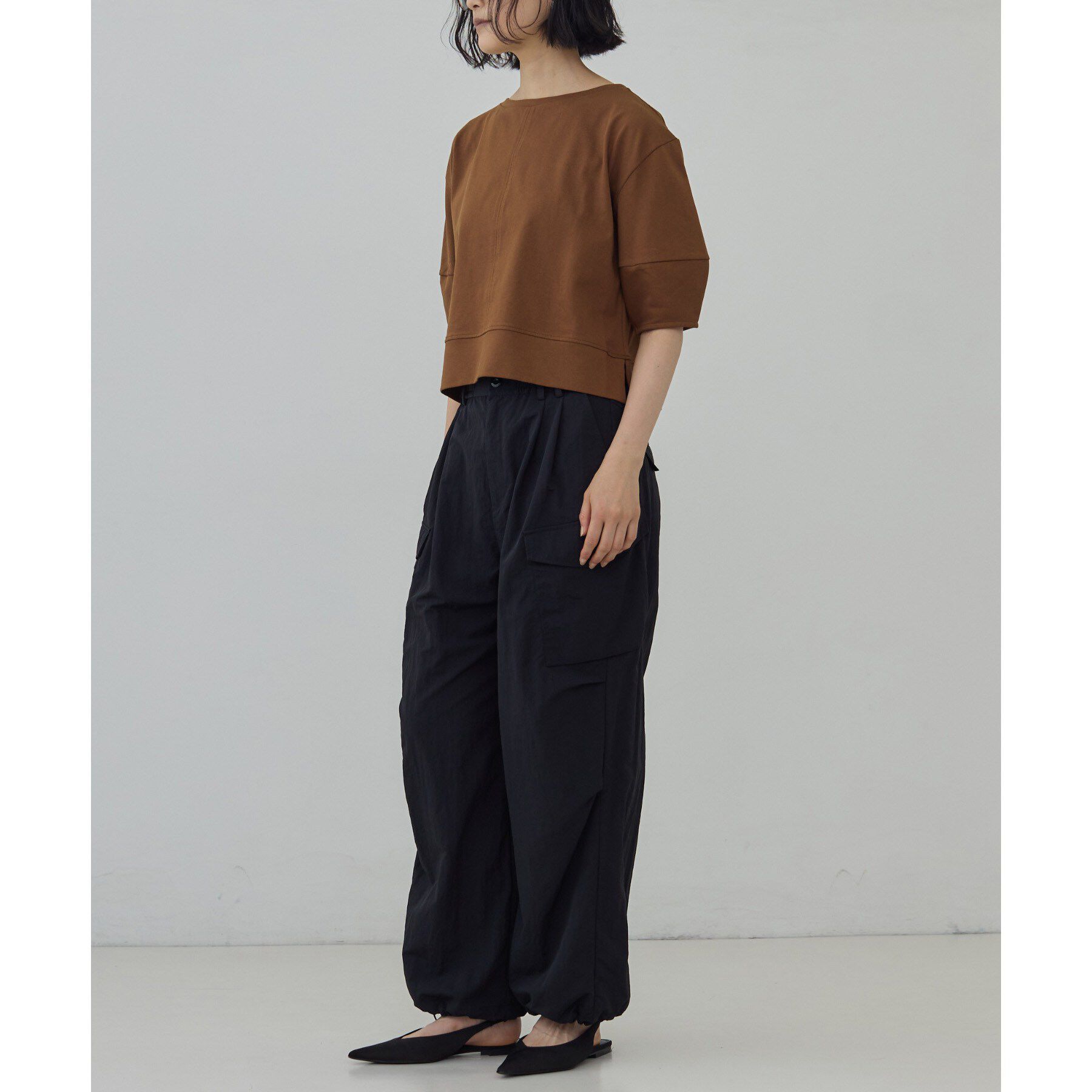GALLEST「ハーフスリーブフォルムカットソー【接触冷感／新色追加】」|Tシャツ・カットソー|