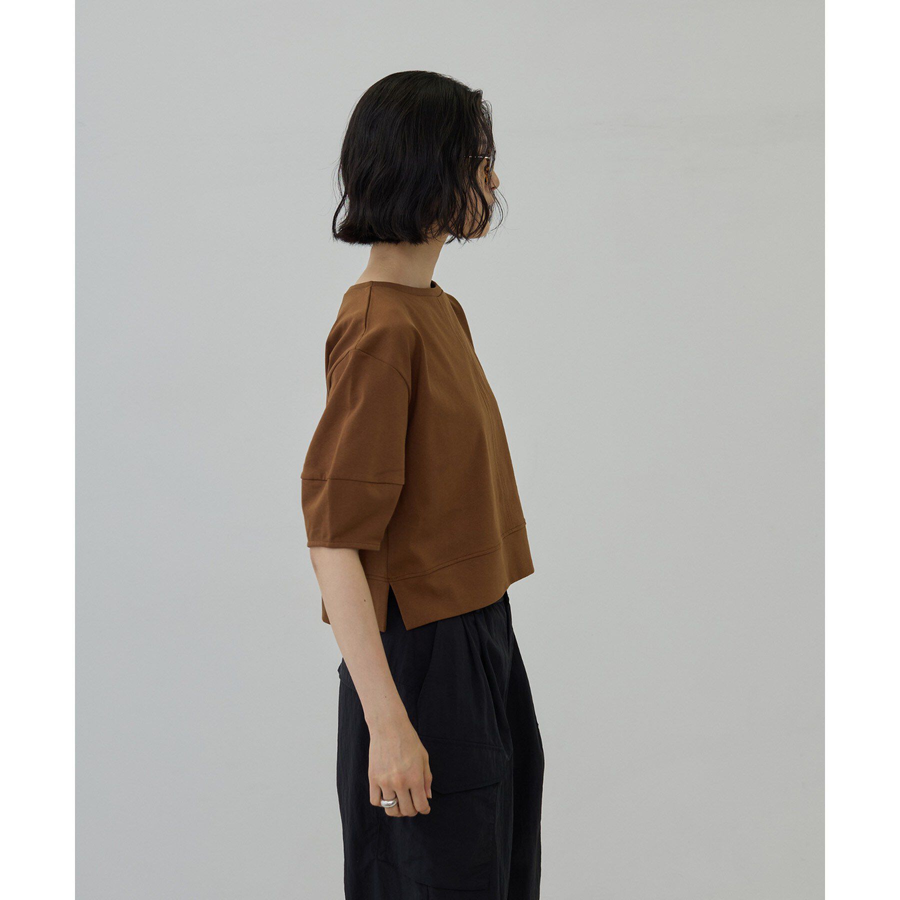 GALLEST「ハーフスリーブフォルムカットソー【接触冷感／新色追加】」|Tシャツ・カットソー|