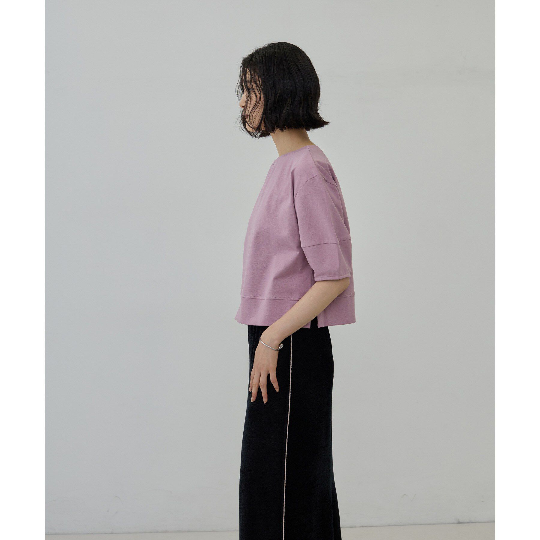 GALLEST「ハーフスリーブフォルムカットソー【接触冷感／新色追加】」|Tシャツ・カットソー|