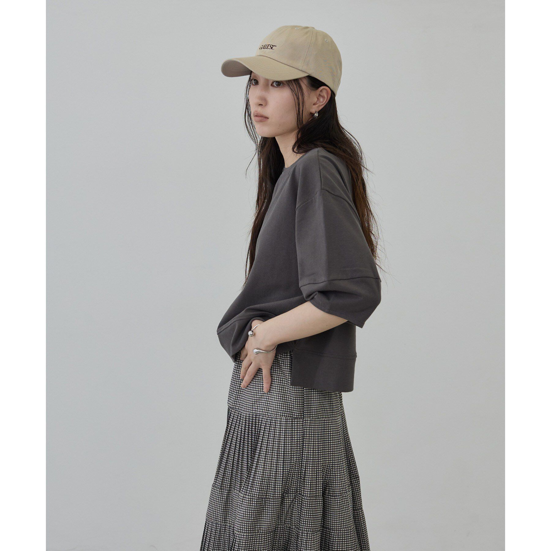 GALLEST「ハーフスリーブフォルムカットソー【接触冷感／新色追加】」|Tシャツ・カットソー|