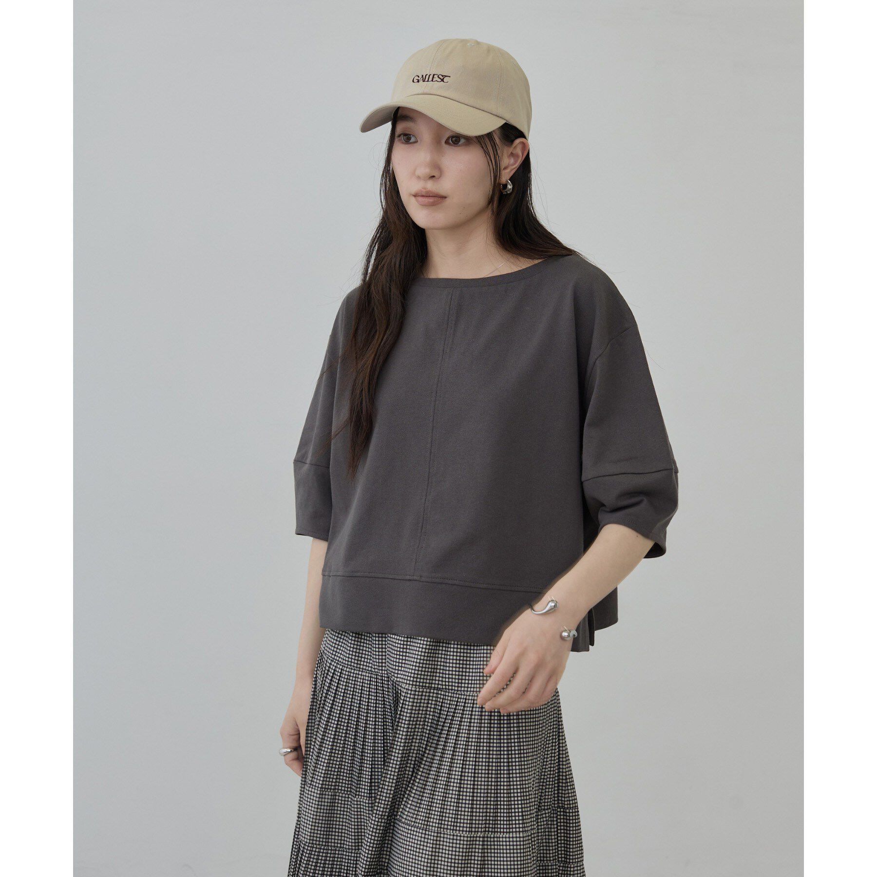 GALLEST「ハーフスリーブフォルムカットソー【接触冷感／新色追加】」|Tシャツ・カットソー|
