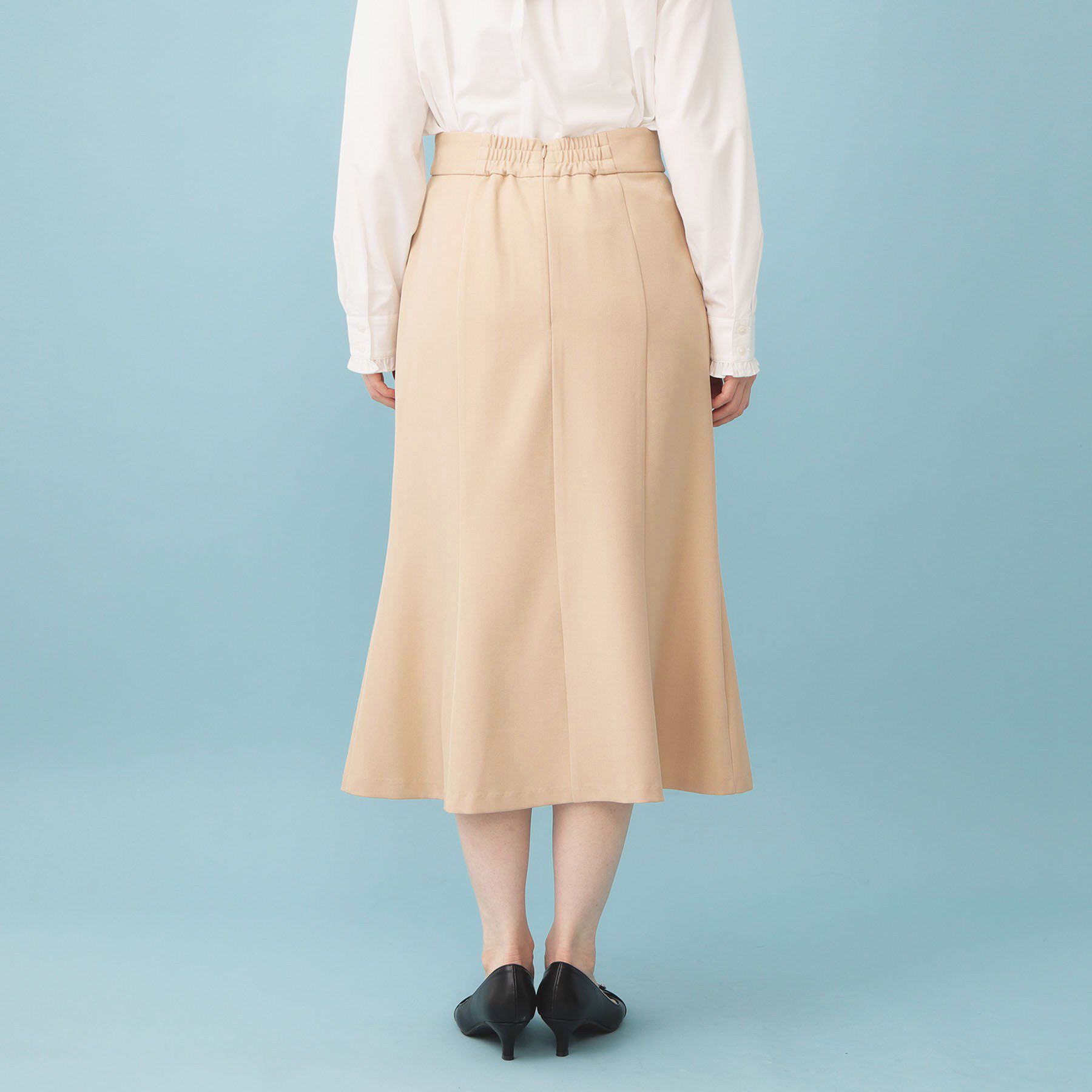 index「トレンチマーメイドフレアスカート【洗濯機OK／イージーアイロン】」|スカート|