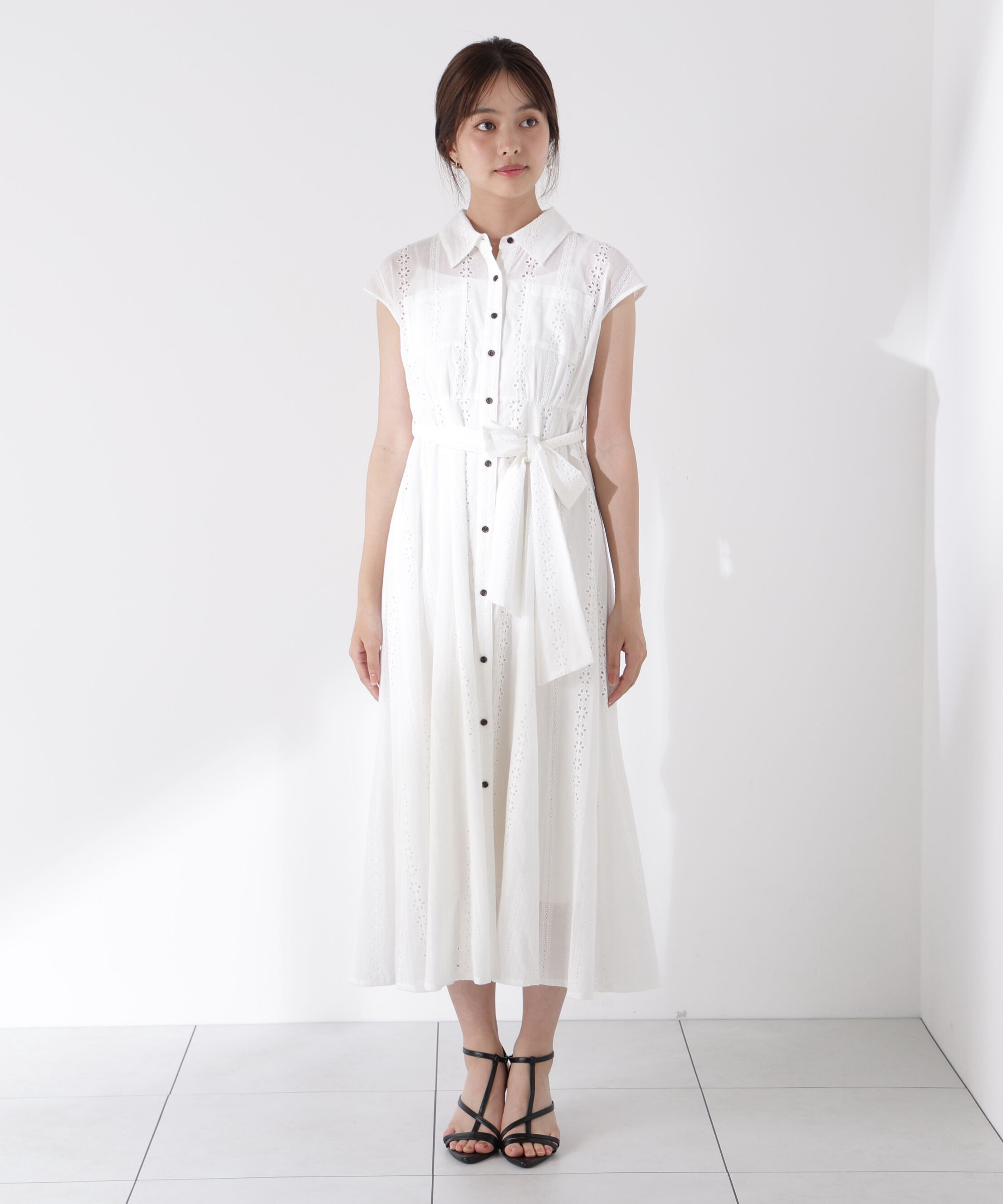 PROPORTION BODY DRESSING「2wayノースリシャツワンピース」|ワンピース|