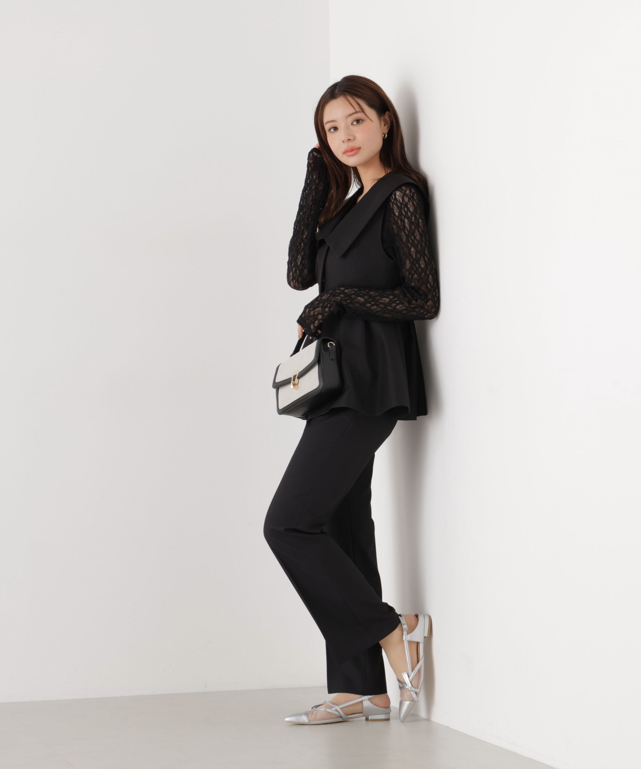 PROPORTION BODY DRESSING「〈a/mie〉ビッグカラージレ　26SS」|ブルゾン・スタジャン|