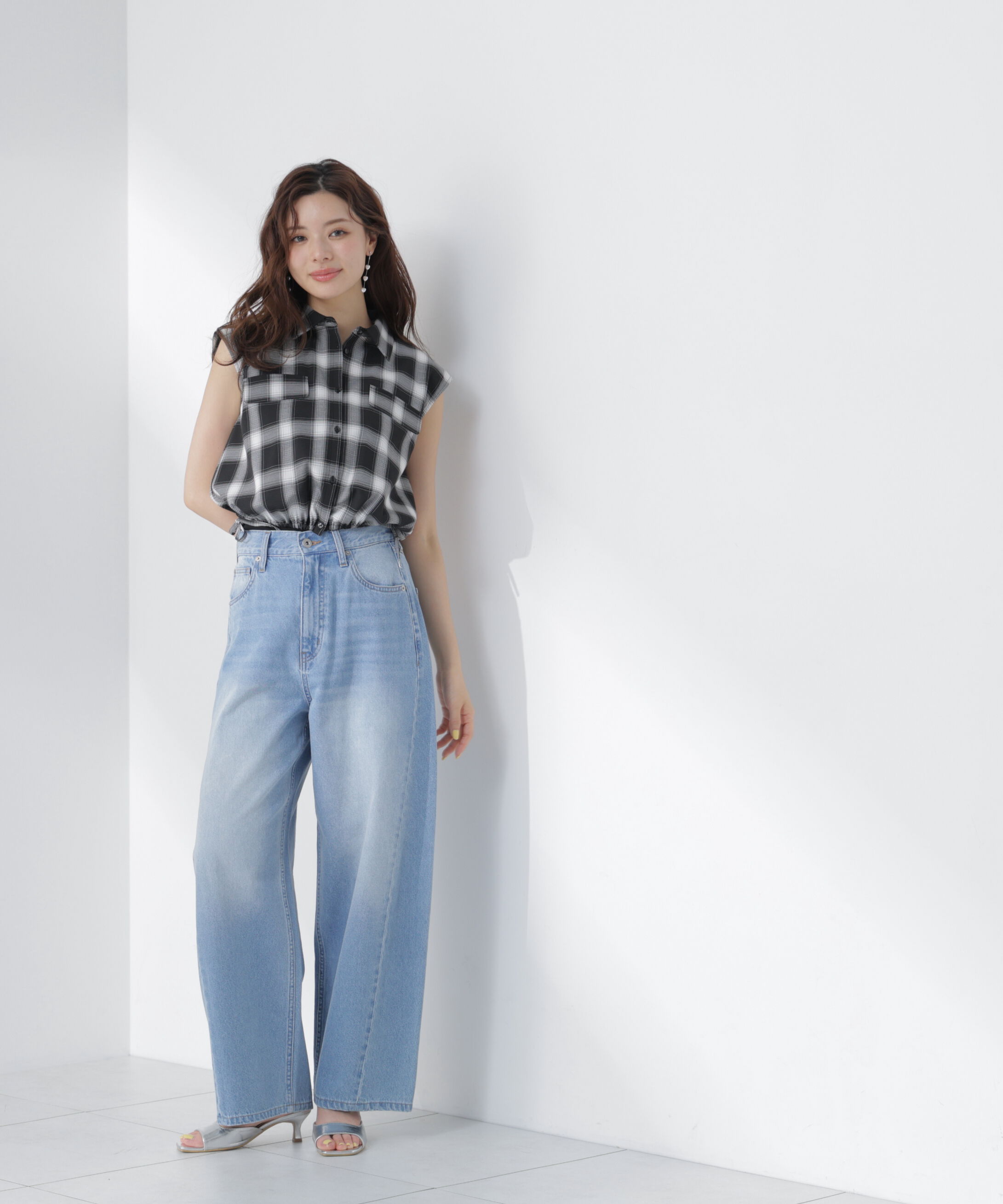 PROPORTION BODY DRESSING「〈a/mie〉ワイドバレルパンツ 26SS」|その他|