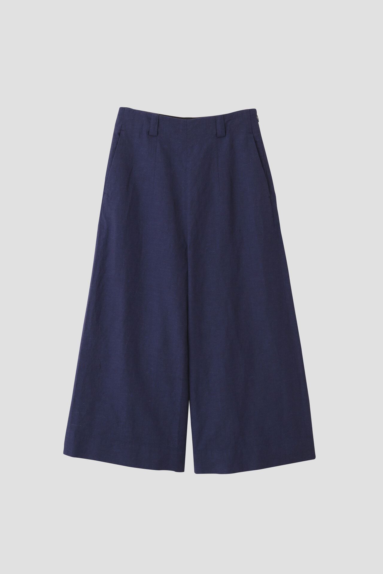  「YARN DYE WOOL LINEN」|キュロット|