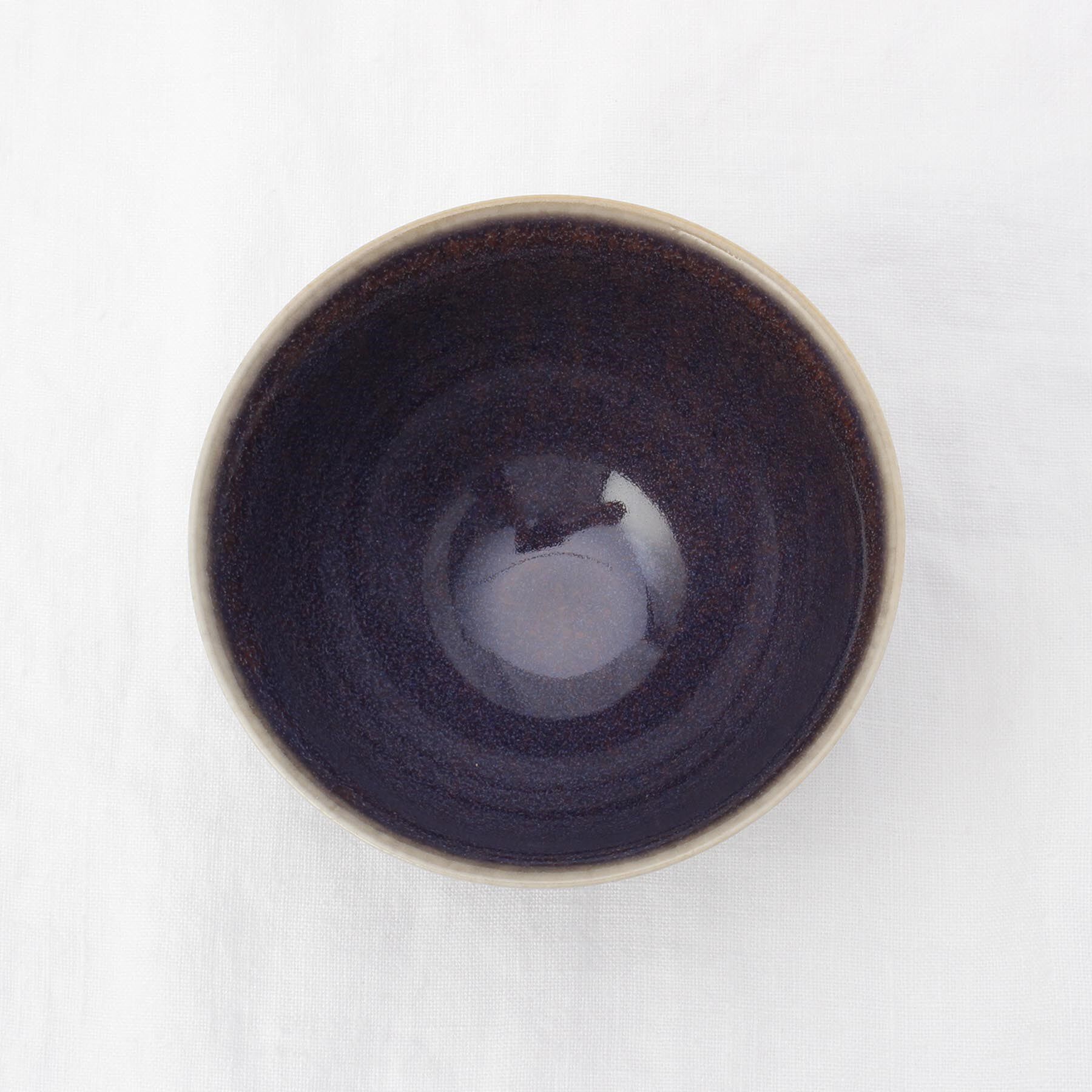 212 KITCHEN STORE「ケイプ 削ぎ茶碗 レーズンブラウン」|食器・キッチングッズ|