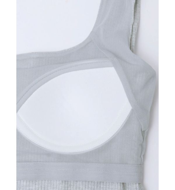 ELENDEEK「SQUARE NECK PAD TANK」|タンクトップ|