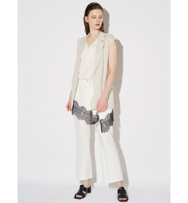 ELENDEEK「LACE TRIM SK LAYERED PT」|その他|