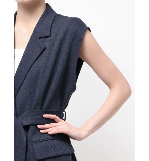 ELENDEEK「BELTED TAILORED GILET」|その他|