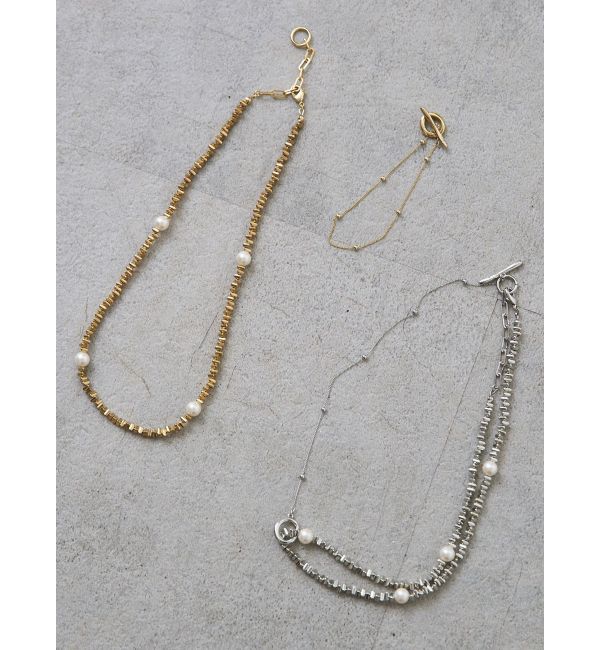 ELENDEEK「3WAY BEADS NECKLACE」|ネックレス|