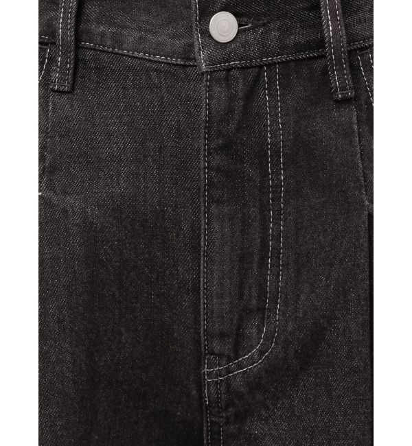 ELENDEEK「PANEL TUCK DENIM WIDE PT」|デニム|