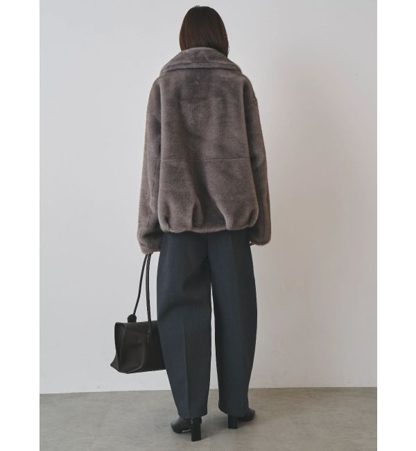 ELENDEEK「FUR ZIP BZ」|ブルゾン・スタジャン|