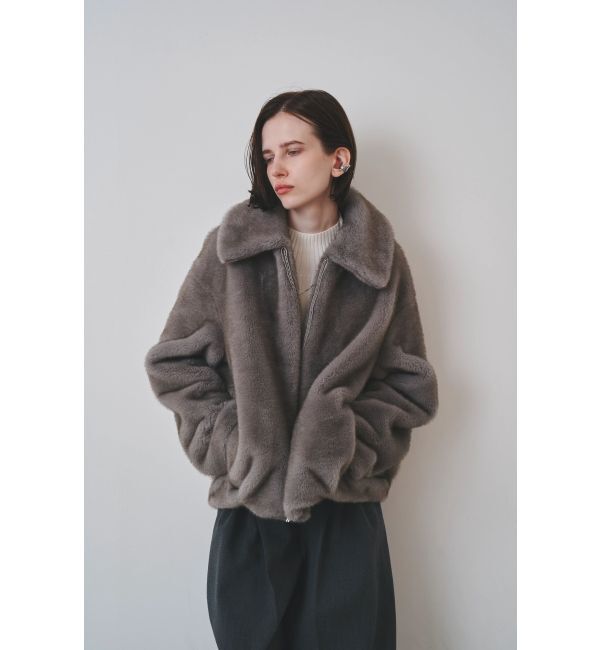 ELENDEEK「FUR ZIP BZ」|ブルゾン・スタジャン|