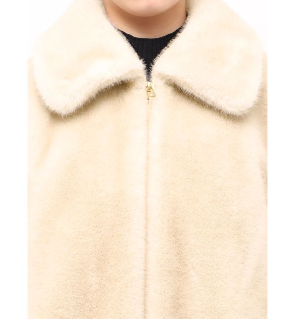 ELENDEEK「FUR ZIP BZ」|ブルゾン・スタジャン|