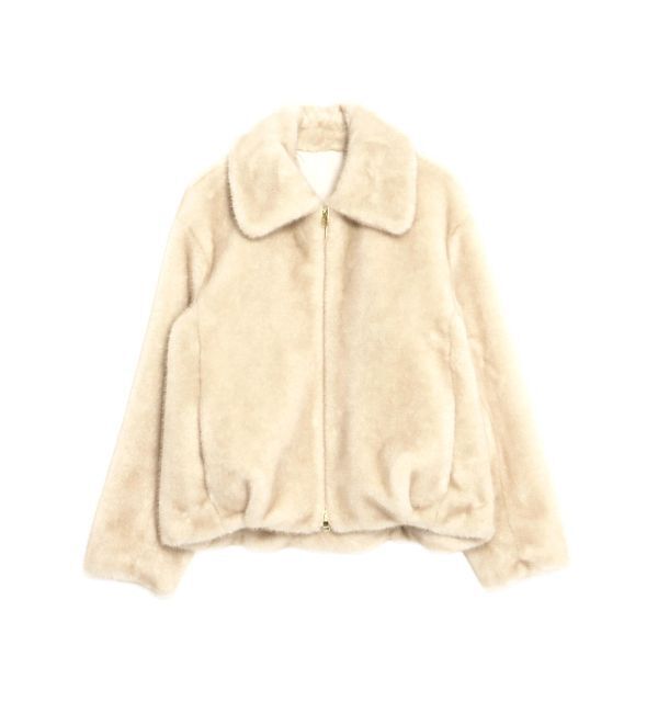 ELENDEEK「FUR ZIP BZ」|ブルゾン・スタジャン|