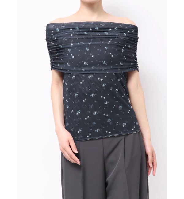 LAGUNAMOON「オフショルチュールトップス」|Tシャツ・カットソー|