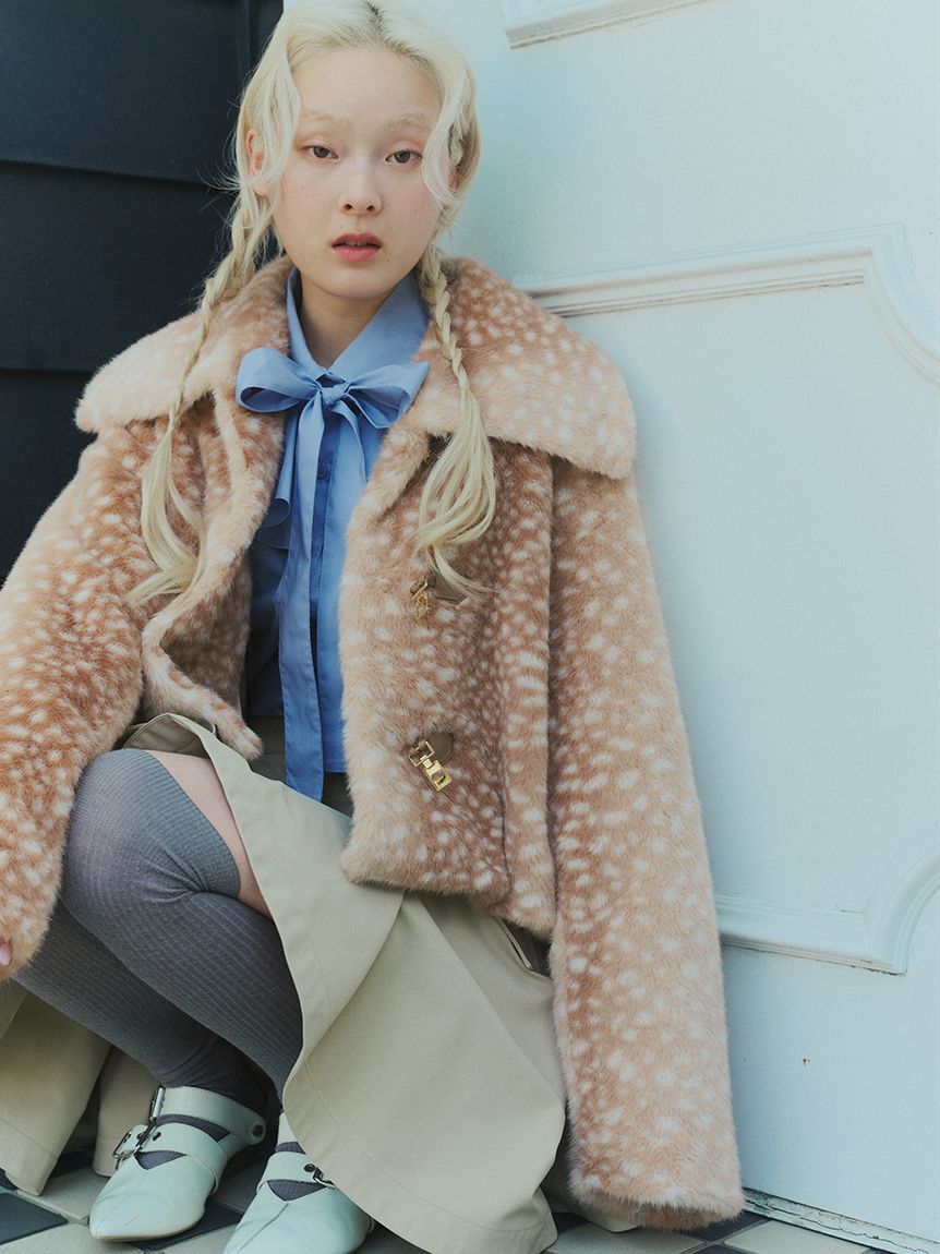 FURFUR「【WEB限定カラー】ダブルストラップバブーシュ」|パンプス|