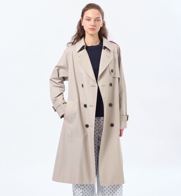 MACKINTOSH PHILOSOPHY「【WELBURY TRENCH(ウェルベリートレンチ)】ライトギャバジン」|トレンチコート|ベージュ