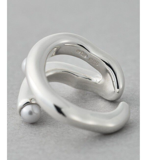 ete「[ONLINE Limited] パール ピークカフ」|イヤーカフ|