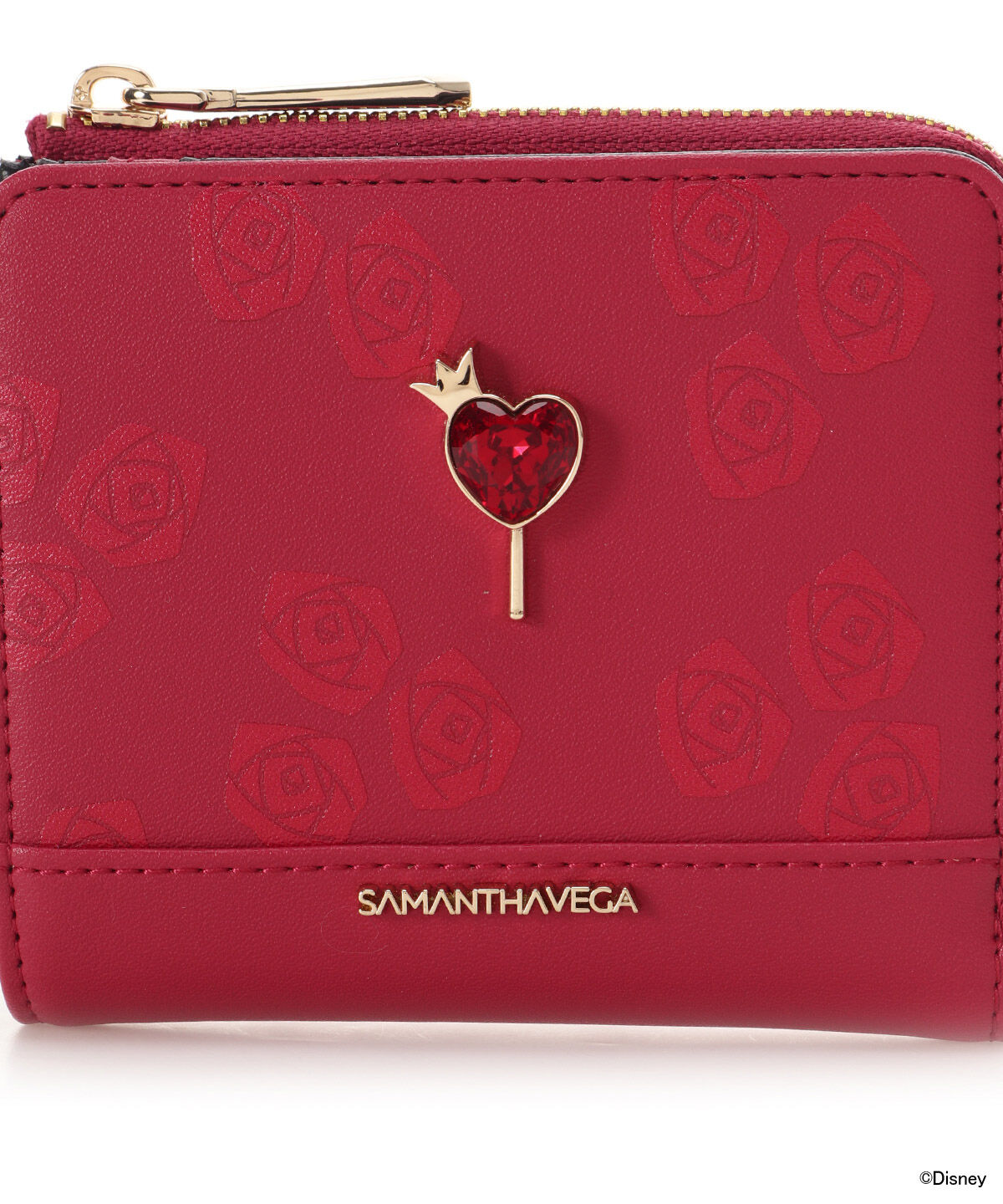 Samantha Vega「ディズニーヴィランズコレクション 「ハートの女王」 折財布」|財布|