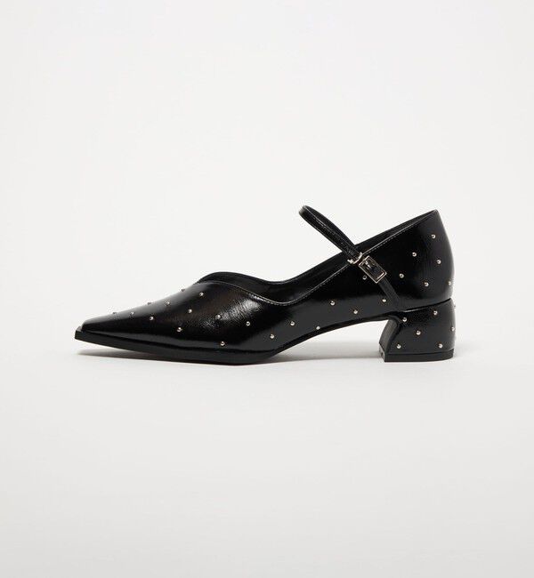 SY UNITED ARROWS「＜SY＞ ストラップドット パンプス40&uarr;」|パンプス|BLACK