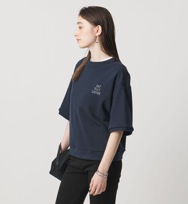 UNITED ARROWS「【別注】＜HANDTEX＞スウェット ‐3TIPS‐」|スウェット・ジャージ|NAVY