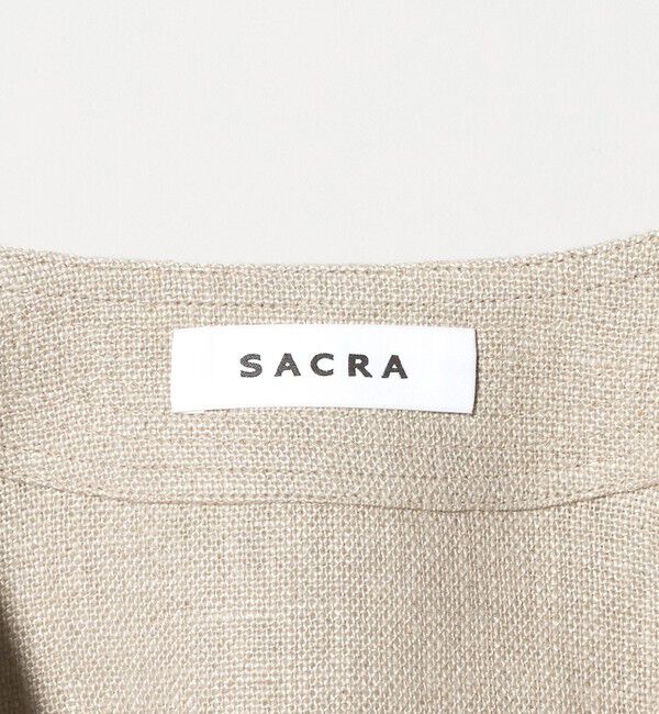 UNITED ARROWS「＜SACRA＞ラスティック Vネック トップ」|シャツ・ブラウス|