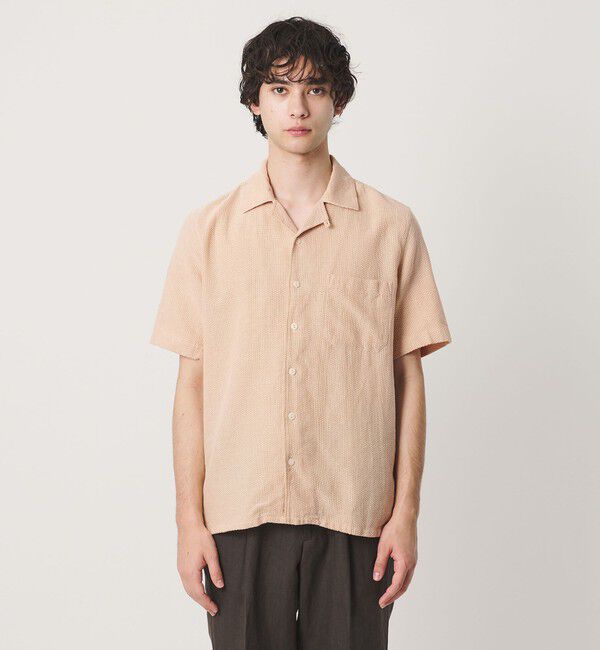 UNITED ARROWS「＜GUY ROVER＞ショートスリーブ オープンカラーシャツ」|シャツ・ブラウス|