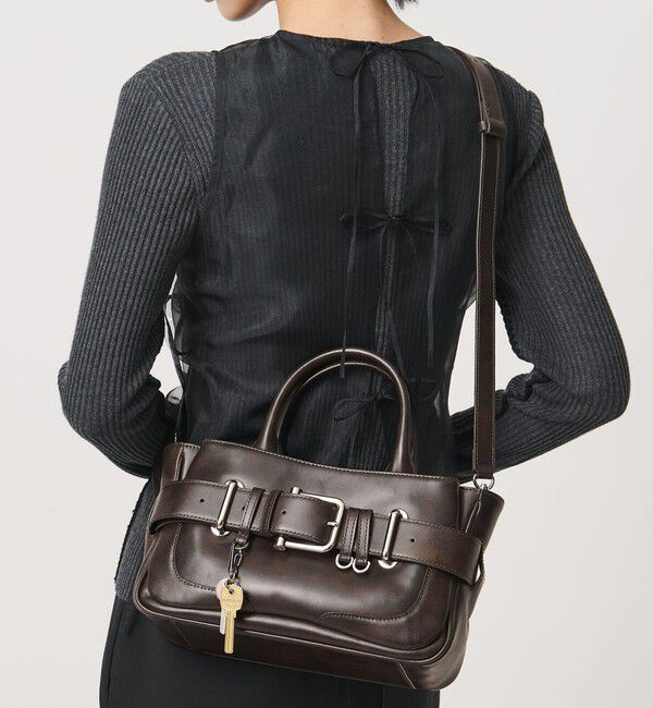 OSOI「＜OSOI＞TOTE BROCLE MINI バッグ」|トートバッグ|DK.BROWN