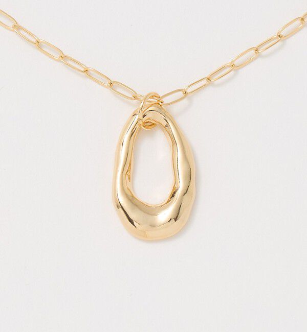 UNITED ARROWS「オーガニックトップ チェーンネックレス」|ネックレス|